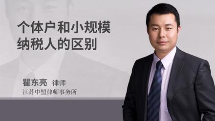 个体户和小规模纳税人的区别