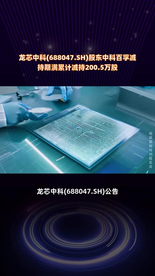 没有实际控制人的股票走势_龙芯中科减持公告_龙芯中科股东减持